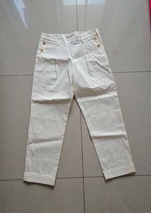 Korean pants beige