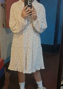 Floral Print Tiered Dress from savana