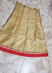 Red &amp; Gold Embellished Indian Dress