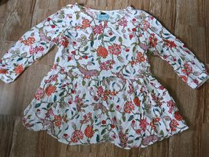 Beautiful Floral Print Kurta