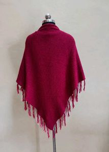 Vintage Style Tassel Poncho