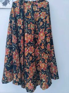 Floral Print  Skirt