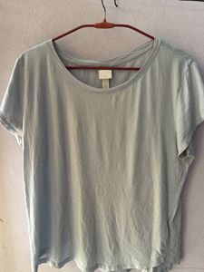 H&amp;M Basics Light Blue T-Shirt