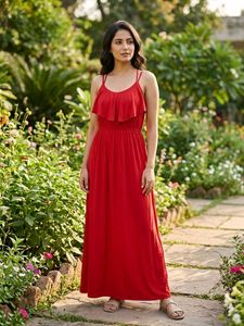 Stunning Red Maxi Dress