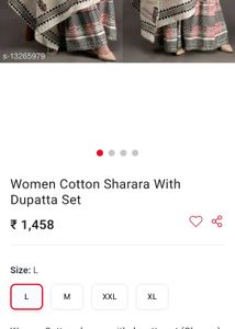 Full Cotton Sharara Set