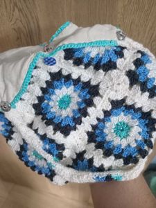 Boho Crochet Shoulder Bag