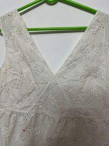 White Schiffili Tunic
