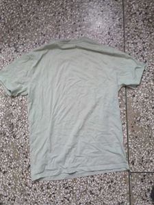 BeYoung mens Light Green T-Shirt