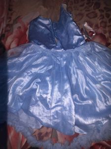 Sparkly Blue Party Gown