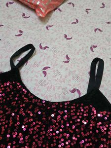 Sparkling Sequin Camisole Top