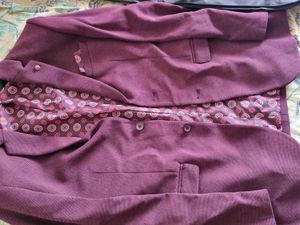 Turtle Men's Maroon Blaser