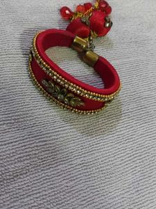 Red & Gold Bangle