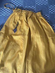Yellow Embroidered Lehenga Choli Set