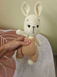 Handmade Crochet Bunny Toy