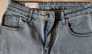 Light Wash Denim Jeans