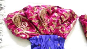 Bananas Silk Pallazo Self Design