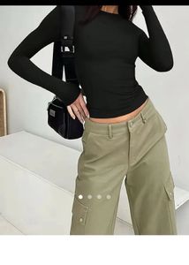 Black& white savana  Long Sleeve Top