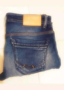 Men's Slim Fit Blue Jeans