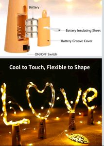 Wine Cork Fairy Lights (2 Pack)