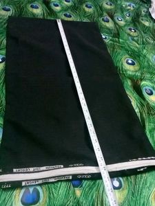 Premium Black Suit Fabric