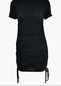 Drawstring Bodycon Dress Classy And Cute