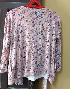 Pink Top With Attached Inner
