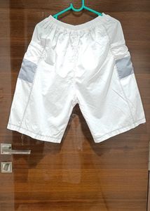 Striped white co-ords set Shirt n shorts