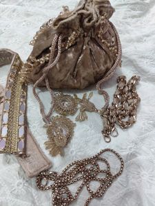 Jo Malone Embellished Velvet Potli