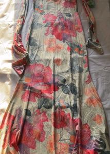 Floral Print Maxi Dress