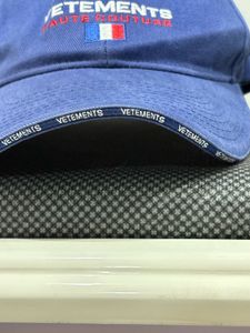 vetements Navy Cap
