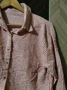 Red White Checkerd Shirt