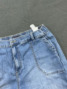 Light Wash Denim Joggers