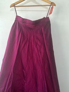 STUDIO SHRINGAAR Elegant Wine Ethnic Ski