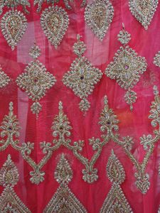 Stunning Red Embroidered Lehenga Choli