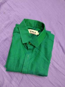 free delivery Green SIMLA Casual Shirt