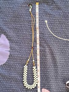 Handmade Pearl Bead choker necklace