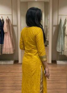Vibrant Yellow Kurta