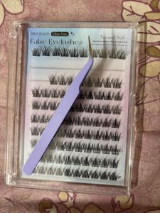 Natural Soft False Eyelashes Kit eyelash clusters