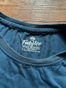 Blue Dabbing Bear Graphic Tee