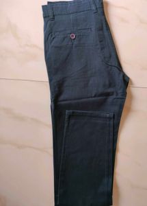 Men's Dark Blue Chinos