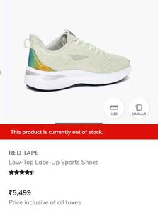 ORIGINAL 💯 Red Tape Women Mesh Walking Shoes