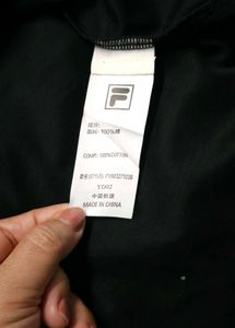 Fila Black T-Shirt Medium