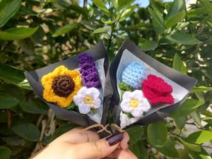 Crochet Small Flowers 🧶✨