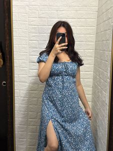 Floral Midi Dress For Women
