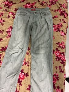 Grey Jeans Pants