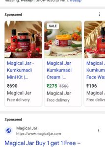 ✨ Magical Jar Kumkumadi Cream  ✨