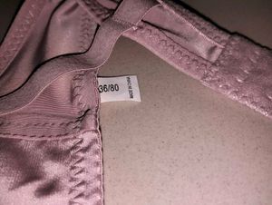 Shimmer Satin Padded Bra