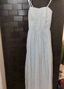 Elegant Lace & Tulle Maxi Dress