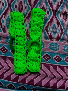 Handmade Crochet Headbands - Set of 5