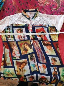 Georgette kurti